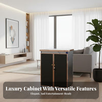 KTV Song Selection Cabinet Stainless Steel Construction Karaoke Machine Console Luxury Finish Home Karaoke System Cabinet for Bar, Clubhouse