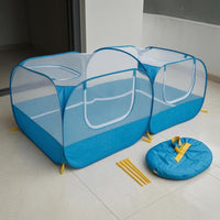 Foldable Pet Playpen Sturdy Material Pet Playpen Zipper Door for Indoor