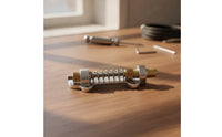 Tremolo Zero-Point Resetter Adjustable Electric Guitar Tremolo Stabilizer Guitar Bridge Stabilizer with Spring Stable Compact