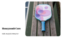 Pickleball Bag Set Enlarged Sweet Area Pickleball Paddle Set Sports Equipment Safety Rim Protection Sweat Wicking for Outdoor