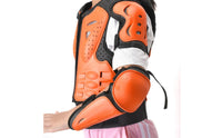 Chest Vest with Elbow and Knee Guards Impact-Resistant Guarding Guard Shock-Absorbing Guarding Riding Gear Set for Kids, Biking, Skateboarding