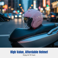 Certified Electric Full Coverage Helmet, Winter Warmth, Large Size, Anti-Fog, Unisex, Adjustable Fit