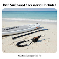 Stand-up Paddleboard Accessories Portable Inflatable Board Pump Adapter Paddleboard Seat Long-Lasting Surfboard Leg Rope