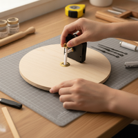 DIY Wall Clock Movement Kit with Silent Sweep Mechanism for Home Decor