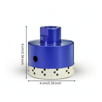 Brazed Diamond Step Core Drill Bit Precision Diamond Step Drill Bit Chip-Chip-Less Hole Opener with M10 Thread Heavy-Duty for Installers