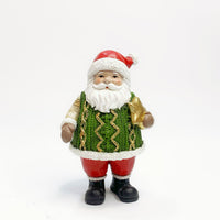 Realistic Santa Claus Figure for Christmas Snow Scene DIY Decorations
