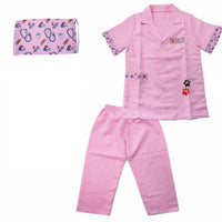 Child's Physician Costume Educational Children's Nurse Uniform Animal Doctor Scrubs for Preschoolers, Little Ones, Halloween