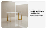 Minimalist design Banquette and Chair Dining Set Modern Design Cafe Seating Upholstered Comfort Commercial Furniture Cushioned Seats for Restaurant Owners, Interior Designers, Homeowners, Milk Tea Shop, Dessert Parlor, Reception Area, Home