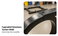 Heavy Duty 28cm Diameter Fuel Reservoir Holder Sturdy Construction Round Fuel Reservoir Bracket Direct Replacement for Auto Mechanics