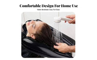 Easy Storage Inflatable Hair Washing Basin Comfortable Neck Rest Inflatable Hair Washing Tray Lightweight for Women, In Bed, Travel