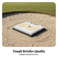 Golf Bunker Training Mat Target Area Bunker Practice Mat Ball-Holding Slots
