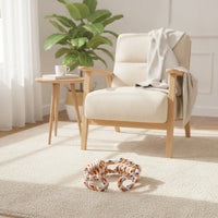 Dog Rope Toy Cotton Dog Tug Toy Tough Twisted for Dogs, Chewing