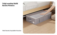 Flat Underbed Chest Sturdy Handles closureed Underbed Chest double closures