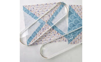 Acrylic Tailor Clapper Smooth Surface Seamstress's Clapper With Scale Seam Pressing Tool for Sewers