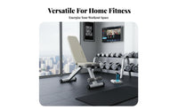 Heavy Duty Construction Bench Press Bench Comfortable High-Density Padding Strength Training Equipment Thick Padded Cushion for Men