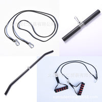 TPE Handle for Resistance Bands, Fitness Accessory, Black Handle