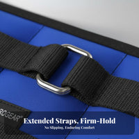 2 Pieces Adjustable Straps Ankle Sandbags Comfortable Fit Wearable Weights Secure Fastening Resistance Training Gear Segmented Design for Seniors, Women, Men, Gym, Walking