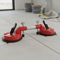 Heavy Duty Vacuum Suction Cup Leveler Long-Lasting Construction Countertop Seam Setter Scratch-Non-Scratch Design Seamless Seam Setter Portable for Installers, Stonemasons, Fabricators, Kitchen Remodeling, Job Site