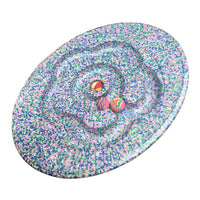 Balance Board with Textured Surface Non-Slip Curved Rocking Board Low-Profile Long-Lasting for Children, Home Gym, Playroom