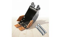 Multi-Functional Mini Excavator Attachment Kit Versatile Excavator Scoop and Ripper Set Long-Lasting Ground Auger Drill Wear-Resistant for Contractors, Landscapers, Farmers, Construction, Landscaping, Farming, Demolition