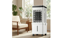 Mobile Portable Evaporative Air Cooler Compact Appliance for Living Room