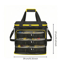 Tool Bag with Clear-Lid Cases Soft-Sided for Garage