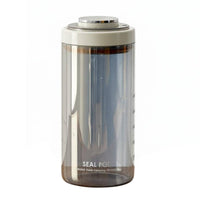 Vacuum Seal Coffee Container Vacuum Date Logger Airtight Food Storage Jar for Pantry