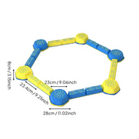 Children's Obstacle Balance Path Indoor and Outdoor Use Kids Stepping Stones Portable Sensory Stepping Stones for Preschool
