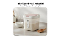 Moisture-Proof Rice Storage Bin Long-Lasting Airtight Rice Container Safe for Pantry