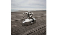 Deck Hinge with Pin and Hoop Resistant Deck Hinge with Pull Hoop Easy to Install Hardware for Boats, Yachts