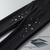 Flared Leggings for Women with High Waist and Double Pockets for Gym, Wide Leg Bootcut in Nylon Material for Workout
