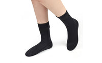 Wear-Resistant 3mm Neoprene Water Socks Shielding Anti-Slip Dive Socks Quick-Dry Thermal Snorkeling Booties Foldable for, Diving, Rafting