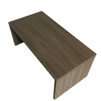 Modern Minimalist design Rectangular Floor Desk Retro Look Coffee Table Low silhouette Household Furniture Multi-Functional for Small Space Dwellers, Students, Homeowners, Living Room, Bedroom, Dorm Rooms, Bay opening