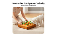 Carrot Farm Dog Toy Squeaky Carrots Dog Carrot Farm Toy Bite-Resistant Pet Supply for Dogs, Young Dogs, Home Alone