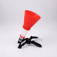 Adjustable Oil Funnel Quick Refueling Oil Change Funnel Transparent Body