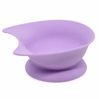 Pet Bowl with Suction Cup Easy-Clean Silicone Pet Bowl One-Piece for Cats, Floor, Travel