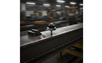 Rubber Stopper Roller Impact Resistant Track Limit Stop with Bracket Door Stop Limit Device Threaded Roller Stopper Compact