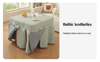 Keeps Warm Heating Table Cover Thickened Kotatsu Blanket Soft Material for Families, Seniors, Living Room, Bedroom
