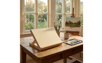 Collapsible Tabletop Drawing Easel Portable Foldable Easel Stand Simple Rectangular Drafting Board Sturdy