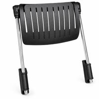 Plastic and Metal Footrest Bracket Assembly Curved Edge Office Chair Footrest