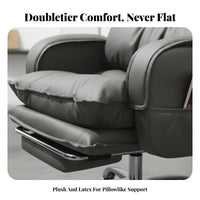 Reclining Function Highspine managerial Chair Adjustable Height Highspine managerial rotating Chair Ergonomic Design Office Furniture effortlessRolling casters for managerials, Professionals, Students, Study Room, Working