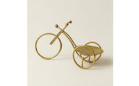 Cycle Candle Holder Decorative Candle Tray Stand Candlestick Rustic Vintage for Coffee Table