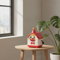 Clown Piggy Bank Plastic Piggy Bank Currency Container Openable Savings Box Educational for Children, Bedroom, Nursery