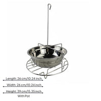 Hanging Chicken Roasting Rack Top Hook Cooking Gear Uncovered Frame
