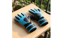 Goalkeeper Gloves with Finger Protection Padded Goalkeeper Gloves Wear-Resistant for Junior Athletes, Beginners, Match Play