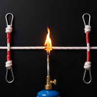 Steel Core Climbing Safety Rope for Outdoor Fire Rescue and High-Altitude Escape