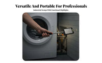 Telescopic Inspection Mirror Portable Telescoping Inspection Mirror Clear Distortion-Unobstructed View Non-Slip Ergonomic Grip