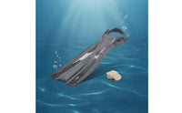 Openrear-Adjustable Fins with Adjustable Strap Easy-to-Adjust Long Fins Lightweight for Swimmers, Diving