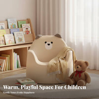 Cute Cartoon Design creatureShaped Floor Lounger Soft and Comfortable children's Furniture Anti-Skid Bottom Toddler Chair Lightweight for Toddlers, Preschoolers, storytime Corner, Kindergarten, Playroom, Nursery