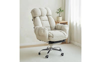 Padded Ergonomic Office Chair Swivel High-Back Office Chair Comfy Long-Lasting for Gamers, Dorm Room
